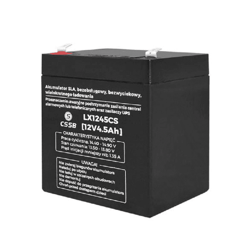 Akumulator bezobsługowy – SLA 12V 4.5AH – LX1245CS – LTC