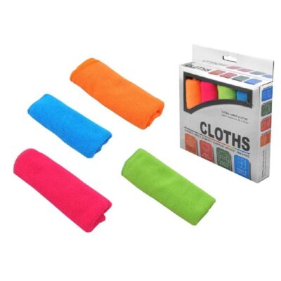 Zestaw ścierek uniwersalnych z mikrofibry - BOX - LXCH097