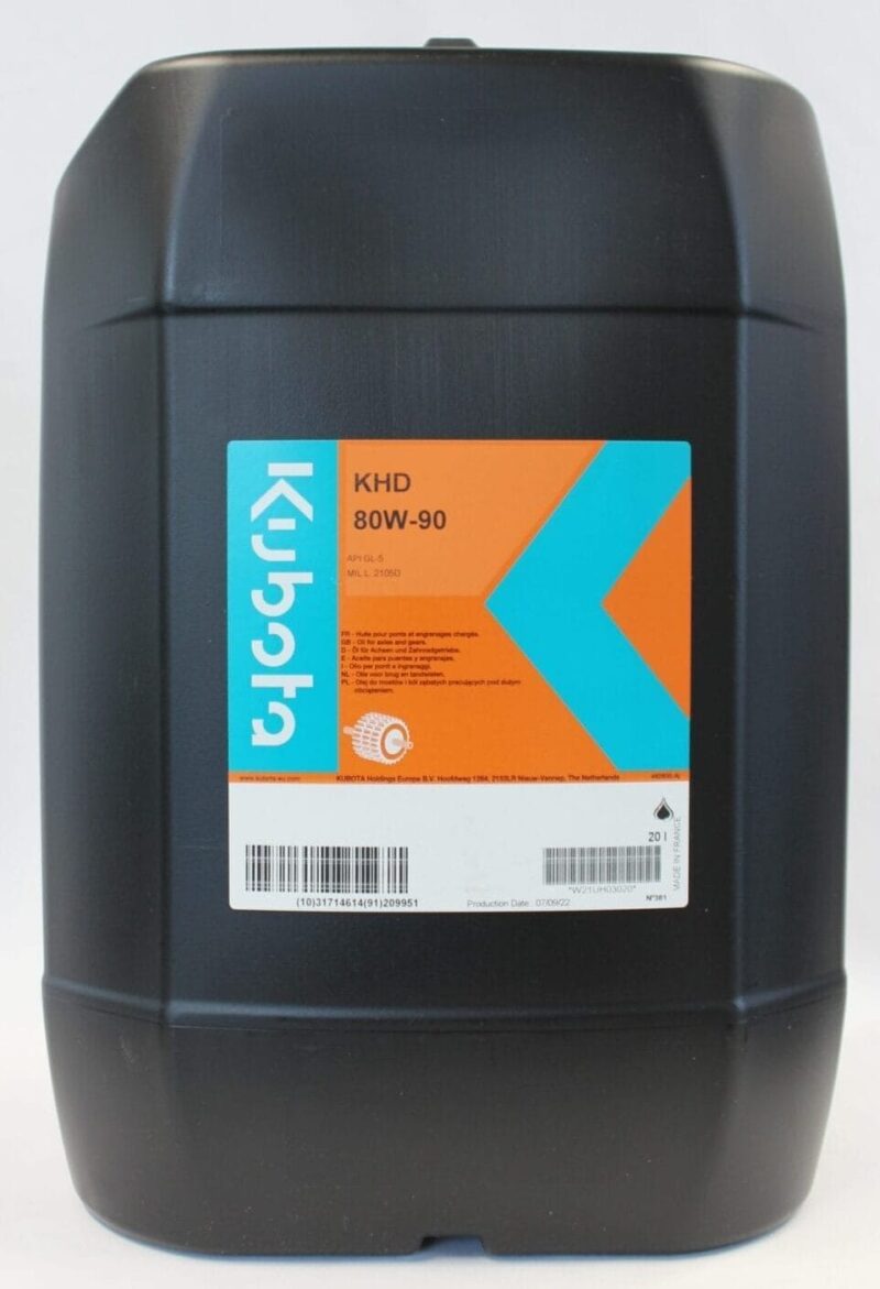 Olej przekładniowy – KHD 80W90 – 20L – W21UT03020 – KUBOTA