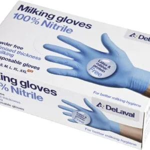 Rękawiczki nitrylowe - rozmiar L - opak 100szt. - 85961912 - Delaval