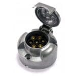 Gniazdo oświetlenia przyczepy - 7-biegunowe - E1230 - KAMAR