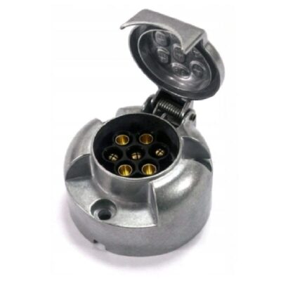 Gniazdo oświetlenia przyczepy - 7-biegunowe - E1230 - KAMAR