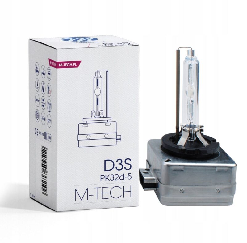 Żarówka xenon D3S 35W 4300K – ZHCD3S43 – M-TECH