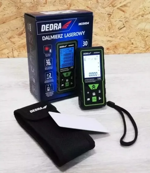 Dalmierz laserowy 70m - MC0934 - DEDRA