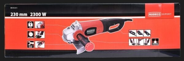 Szlifierka kątowa 2300W 230mm - MN-93-011 - MODECO