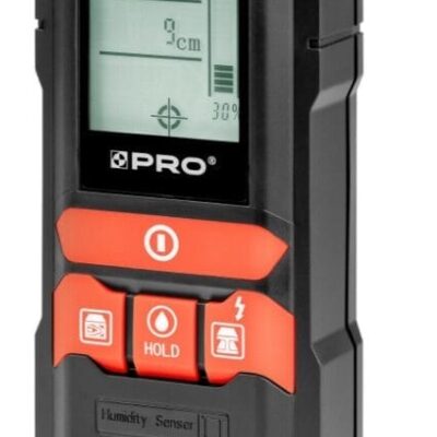 Detektor ścienny 4w1 z wilgotnościomierzem - PRO-EP001 - PRO