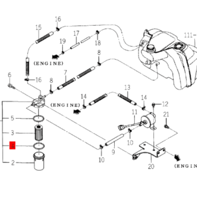 USZCZELKA - 1774-105-204-00 - ISEKI