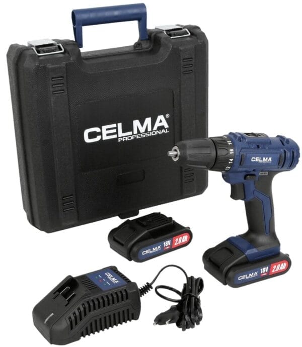 Wiertarko-wkrętarka 18V - WAK-LI18GEO - Celma Professional