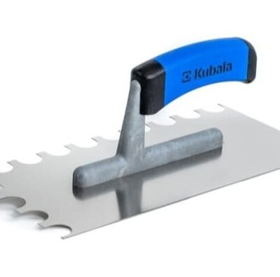 Paca nierdzewna z półokrągłym zębem 130x270mm - 0463 - KUBALA