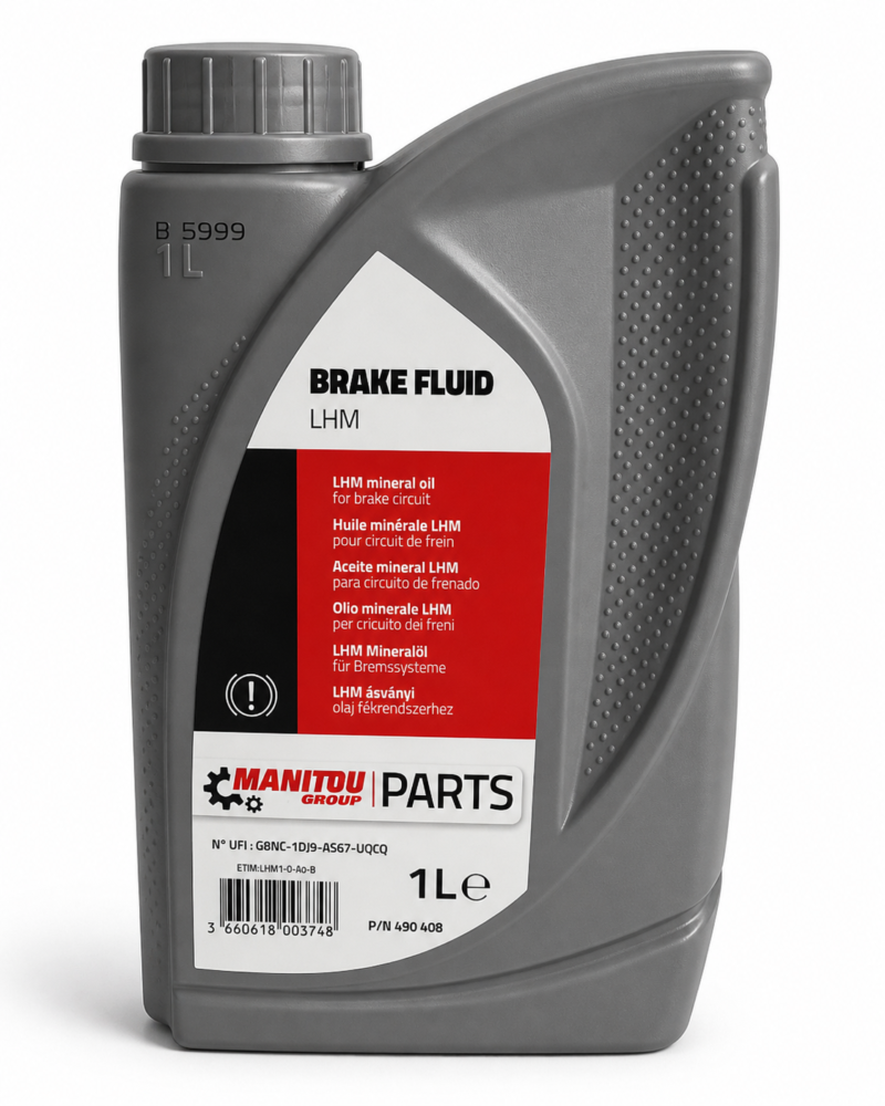 Płyn hamulcowy mineralny – 1L – LHM Plus – 490408 – MANITOU