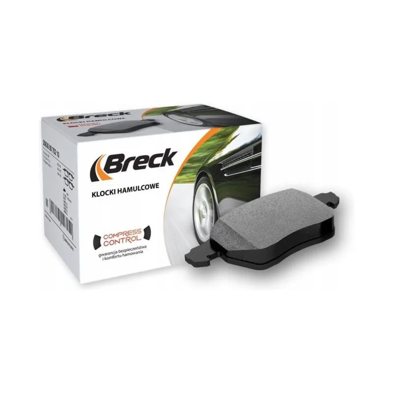 Klocki hamulcowe tył – 243200070410 – BRECK