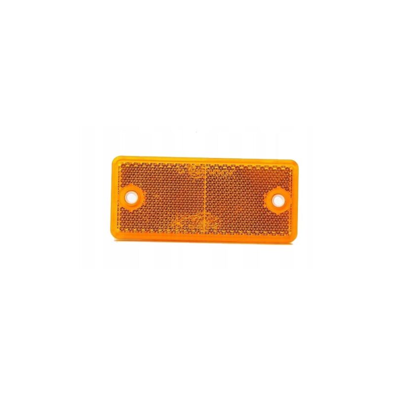Odblask prostokątny przykl. pomarańczowy – 105x48mm – UP105x48P
