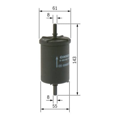 Filtr paliwa BOSCH 0450902161 wkład