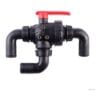 Zawór kulowy 3-drożny AGROPLAST 227041 PROLINE 2'' kol. fi 50 Ø50 mm