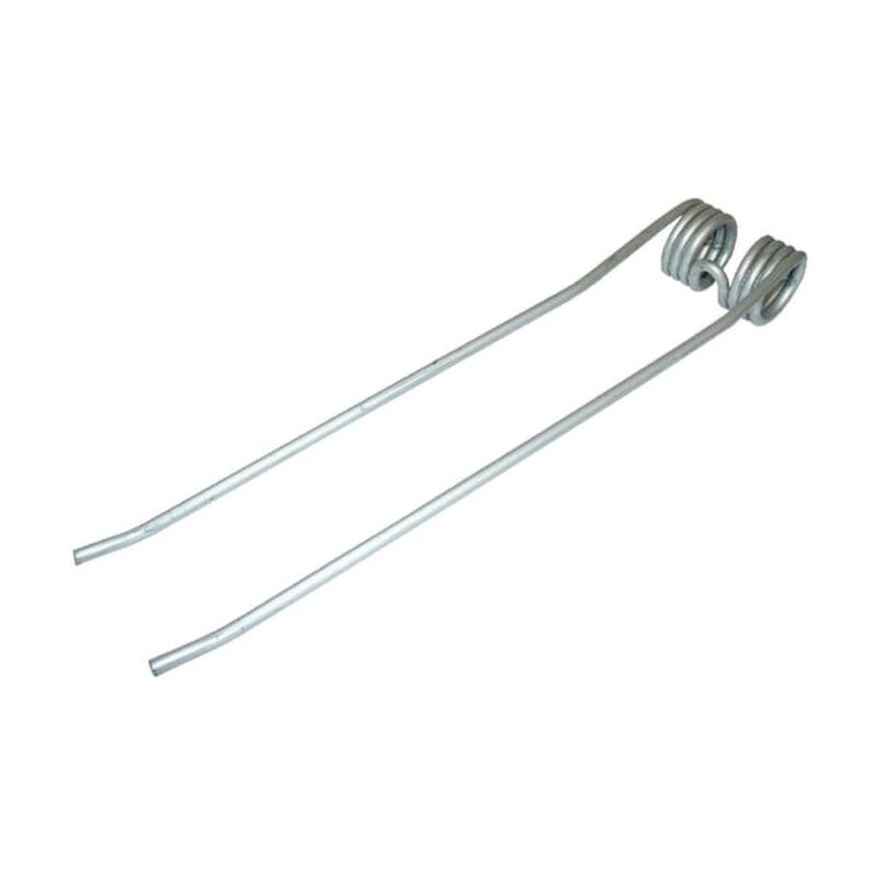 Palec sprezynowy zab przetrzasacza POTTINGER 445x8 mm szary, zwoj fi40 - HIT/EUROHIT