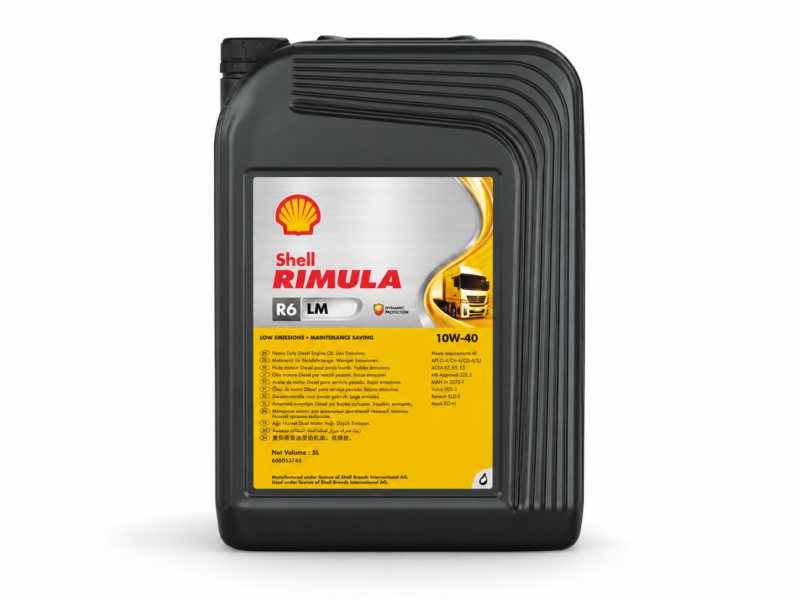 Olej silnikowy – Rimula R6 LM 10W-40 – 20L – JC – 550070643 – SHELL