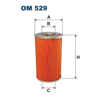 Filtr oleju wkład FILTRON OM529 ciężarówki maszyny