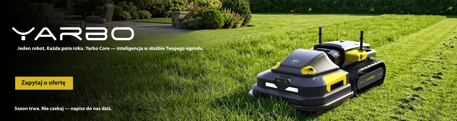 YARBO – Jeden robot każda pora roku!
