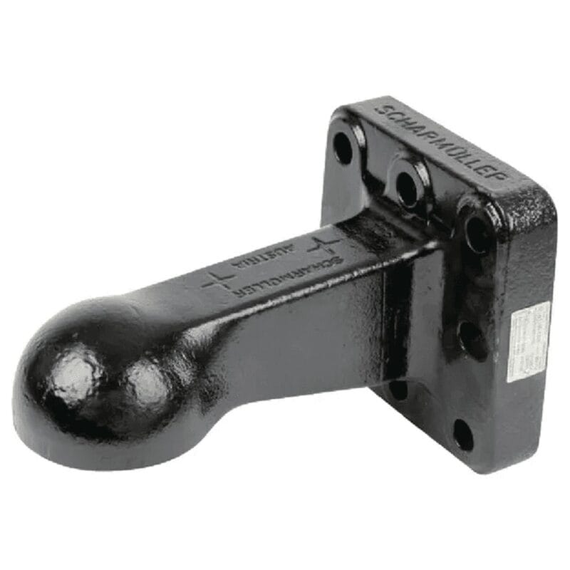 Scharmüller zaczep kulowy flanszowy K80 z kalotą 110x100 3T 06.652.970.0-A02