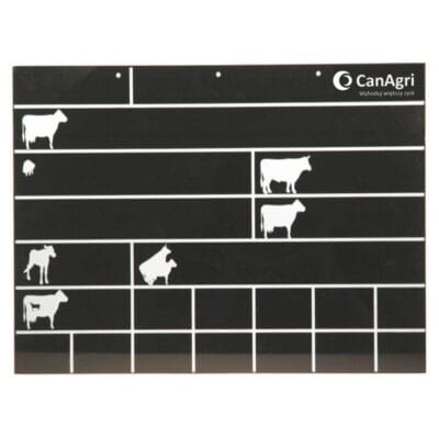 Tablica stanowiskowa HBT 40 x 30 cm CAN AGRI