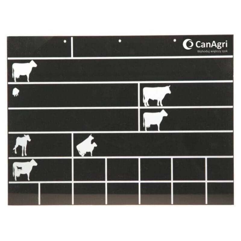 Tablica stanowiskowa HBT 40 x 30 cm CAN AGRI