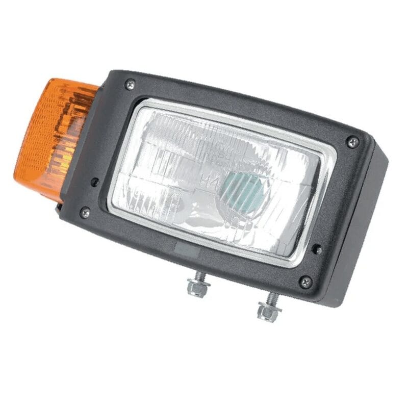 Reflektor przedni prawy Merlo 102924 zlacze Deutsch