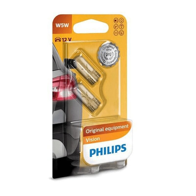 Zarowka Philips Vision W5W 12V 5W 12961B2