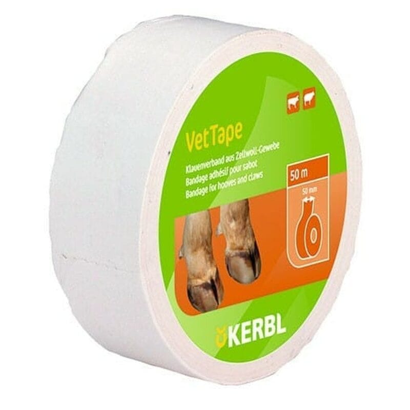 Bandaż do racic Kerbl VetTape 50m x 50mm biały