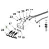 Szybkozłącze hydrauliczne rozdzielacza SDF Parts SAME Deutz-Fahr