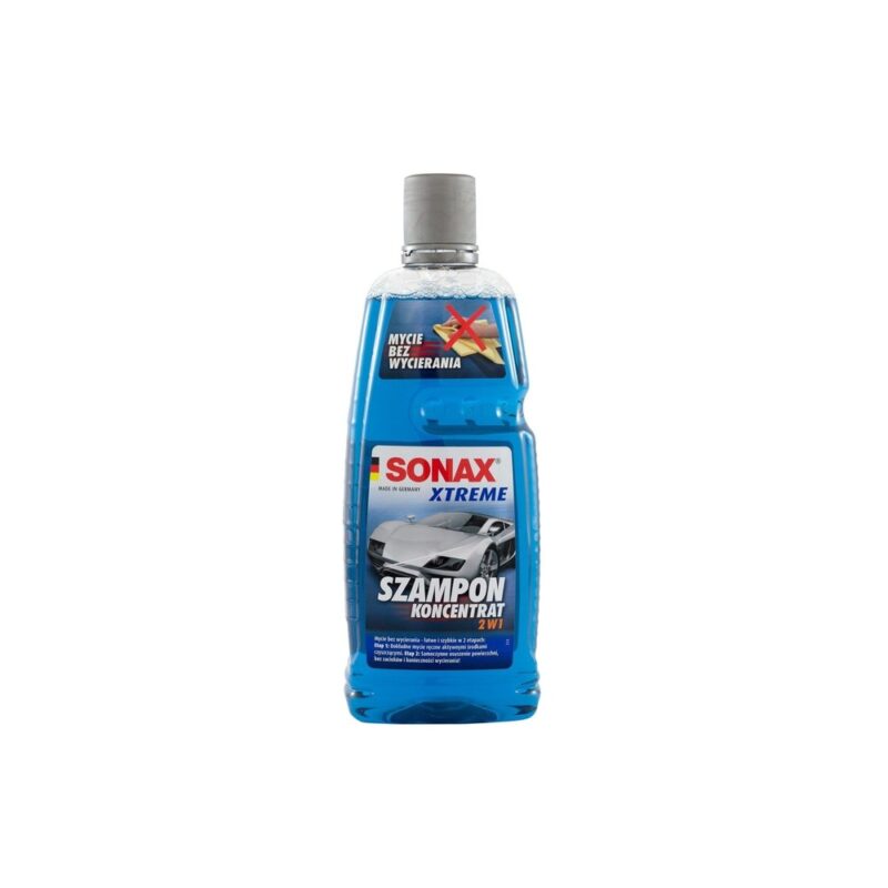 SONAX Xtreme szampon samochodowy 2w1 koncentrat 1L (mycie bez wycierania)