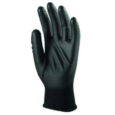 Rekawice z poliamidu czarne HBT Rozmiar 7