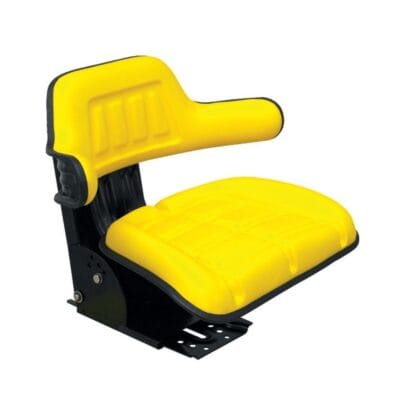 Siedzenie MIRALBUENO RM20 105 z amortyzacją mechaniczną PVC żółty