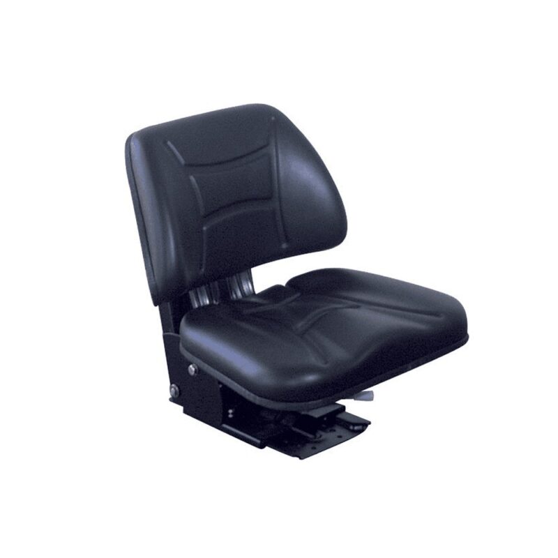 Siedzenie z amortyzacją mechaniczną MIRALBUENO RM30 105 PVC czarny