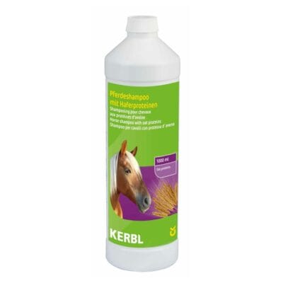 Szampon dla koni z proteinami owsa Kerbl 1000ml