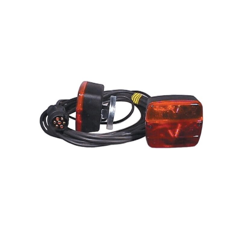 Zestaw lamp tylnych na magnes 4-funkcyjne HBT przewod 7,5m