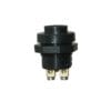 Przełącznik wciskany HBT Ø22,2mm 12V 5A
