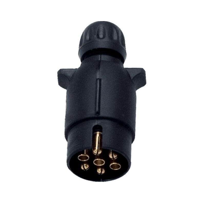 Wtyczka przyczepy 7-pinowa 12V plastik JAEGER ERICH 3850230