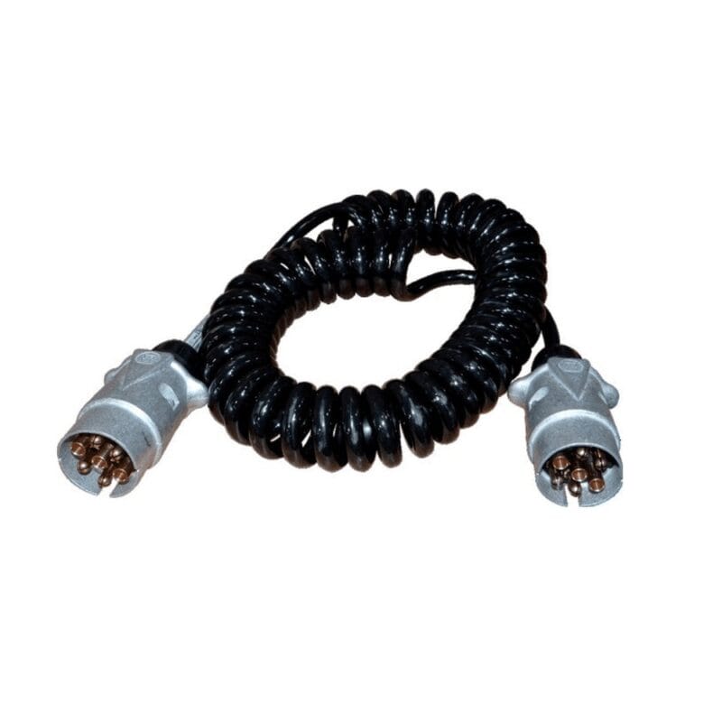 Przewód elektryczny spiralny JAEGER ERICH 12V 7-pin