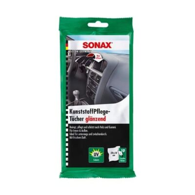 Sonax Plastic Care Wipes nawilzane sciereczki pielegnacyjne 10szt 415100