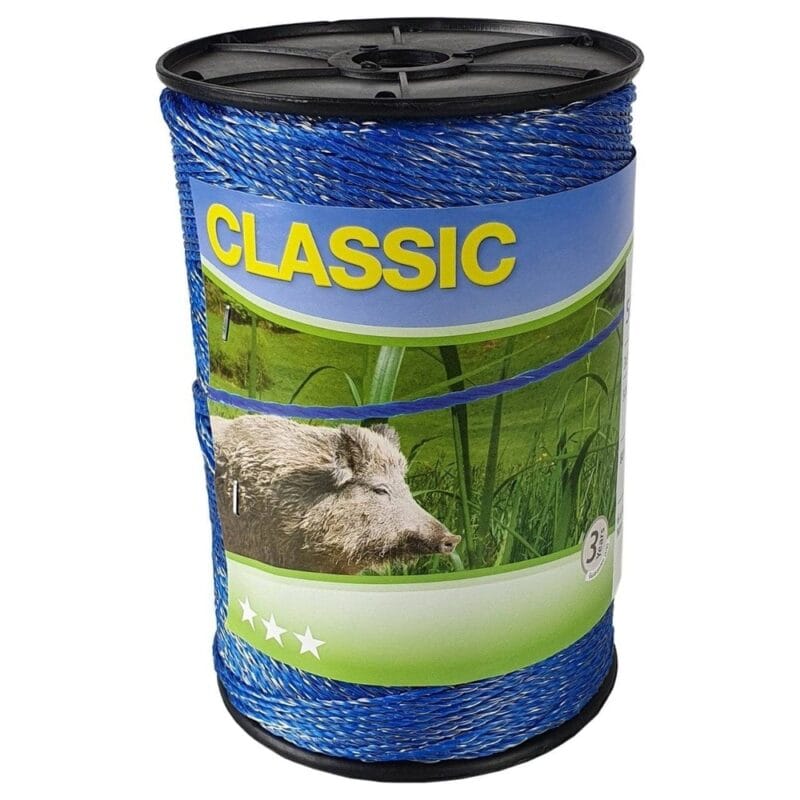 Plecionka ogrodzeniowa Kerbl CLASSIC WILD HOG 500m x 2mm niebieska