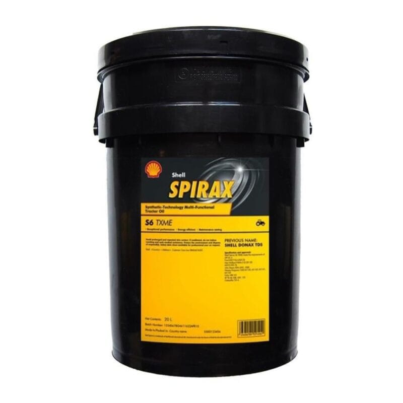 Shell Spirax S6 TXME 10W-30 20L — olej przekładniowo-hydrauliczny UTTO do ciągników