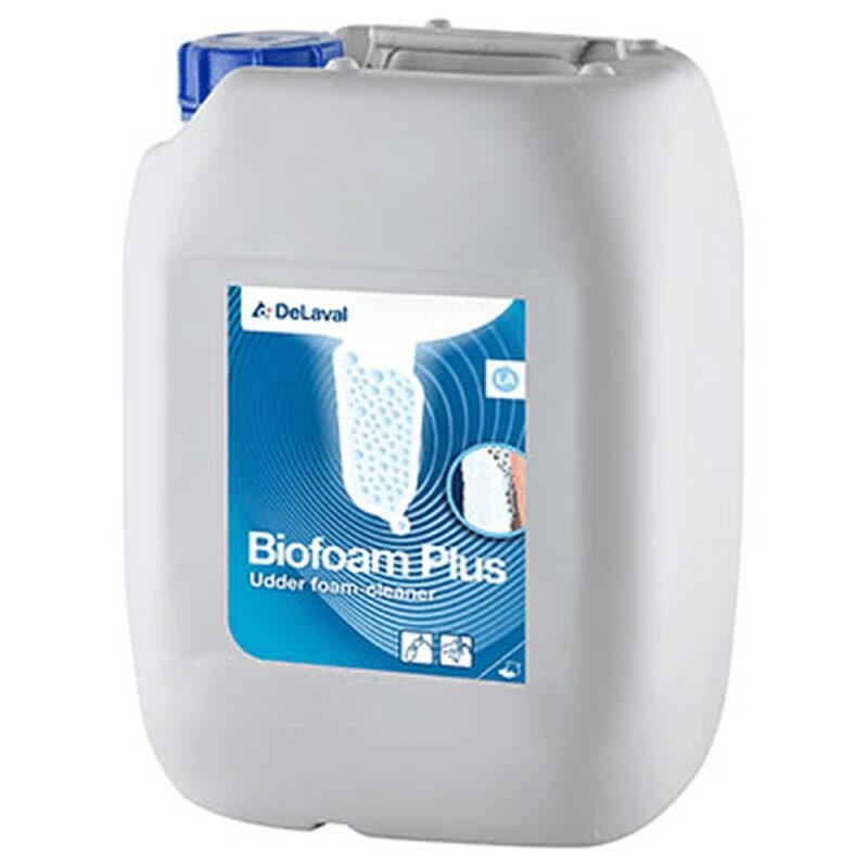 Biopiana Biofoam Plus DeLaval 10L piana do mycia strzykow