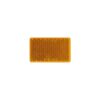 Odblask prostokątny przyklejany pomarańczowy 95x45 mm Kamar E1402