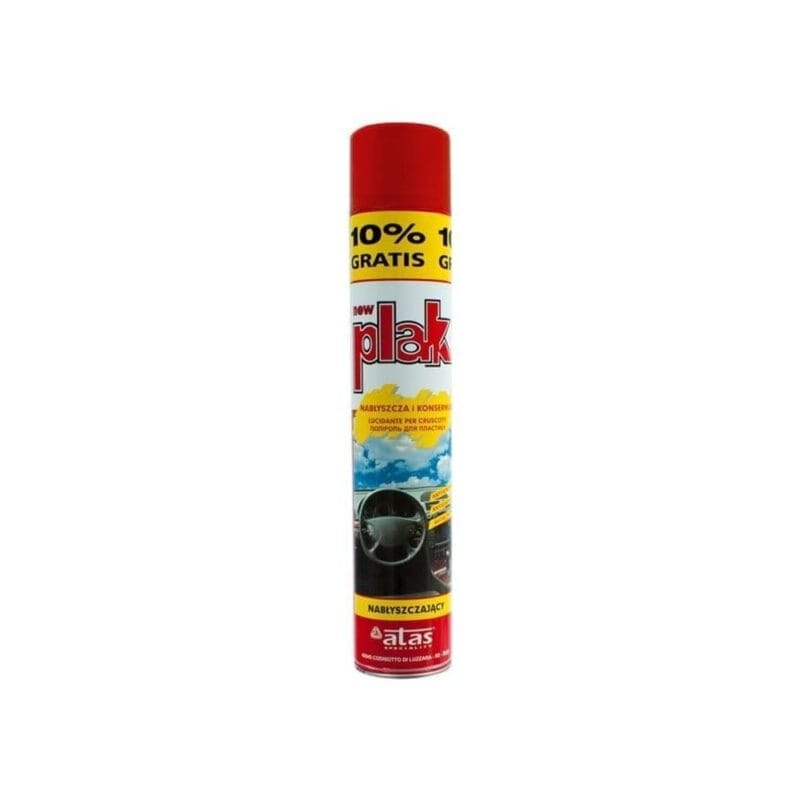 PLAK nabłyszczacz kokpitu truskawka 750ML aerozol ATAS