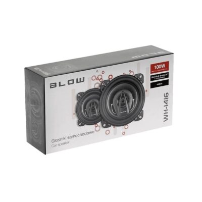 Komplet głośników samochodowych BLOW WH-1416 4" 2-drożne 100W