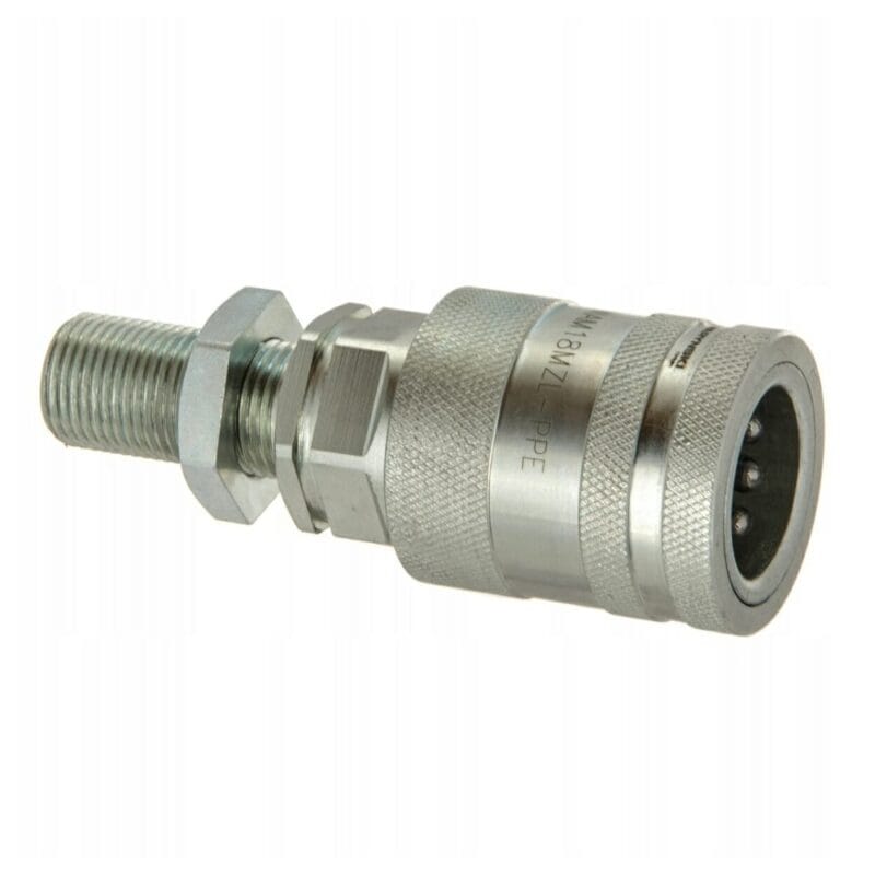Szybkozłącze hydrauliczne Waryński gniazdo EURO M18x1,5