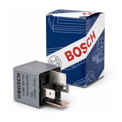 Przekaznik glownego pradu BOSCH 12V 70A 4-pin - styk zwierny, zlacze blaszkowe