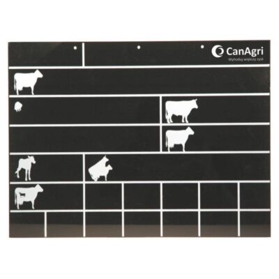 Tablica stanowiskowa HBT 40 x 30 cm CAN AGRI