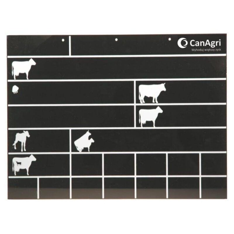 Tablica stanowiskowa HBT 40 x 30 cm CAN AGRI