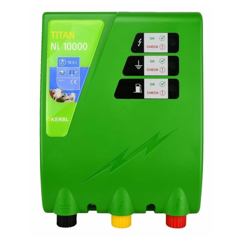 Elektryzator sieciowy Kerbl TITAN Ni 10000 10,0J